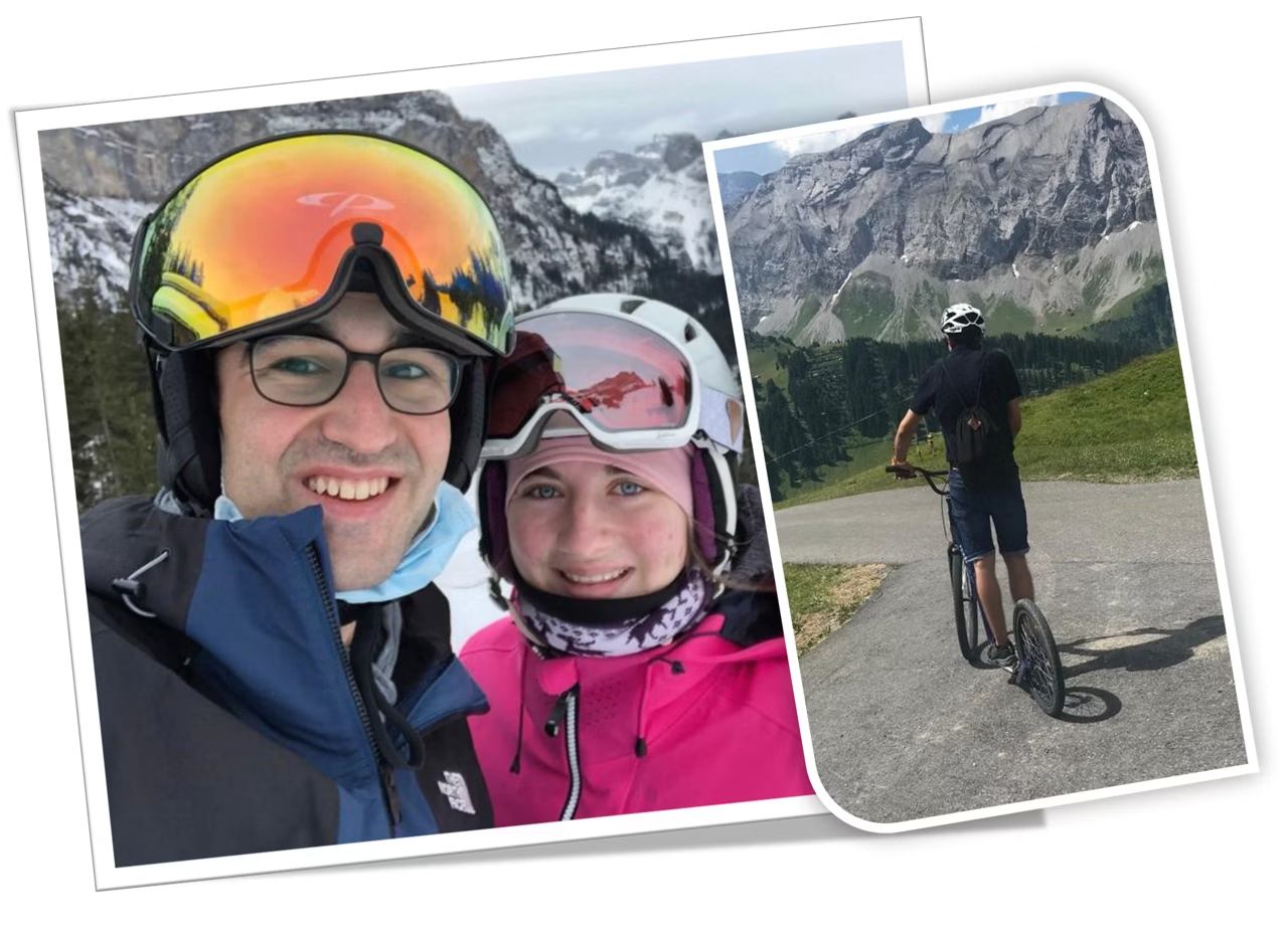 Сандро — альпинист из Швейцарии