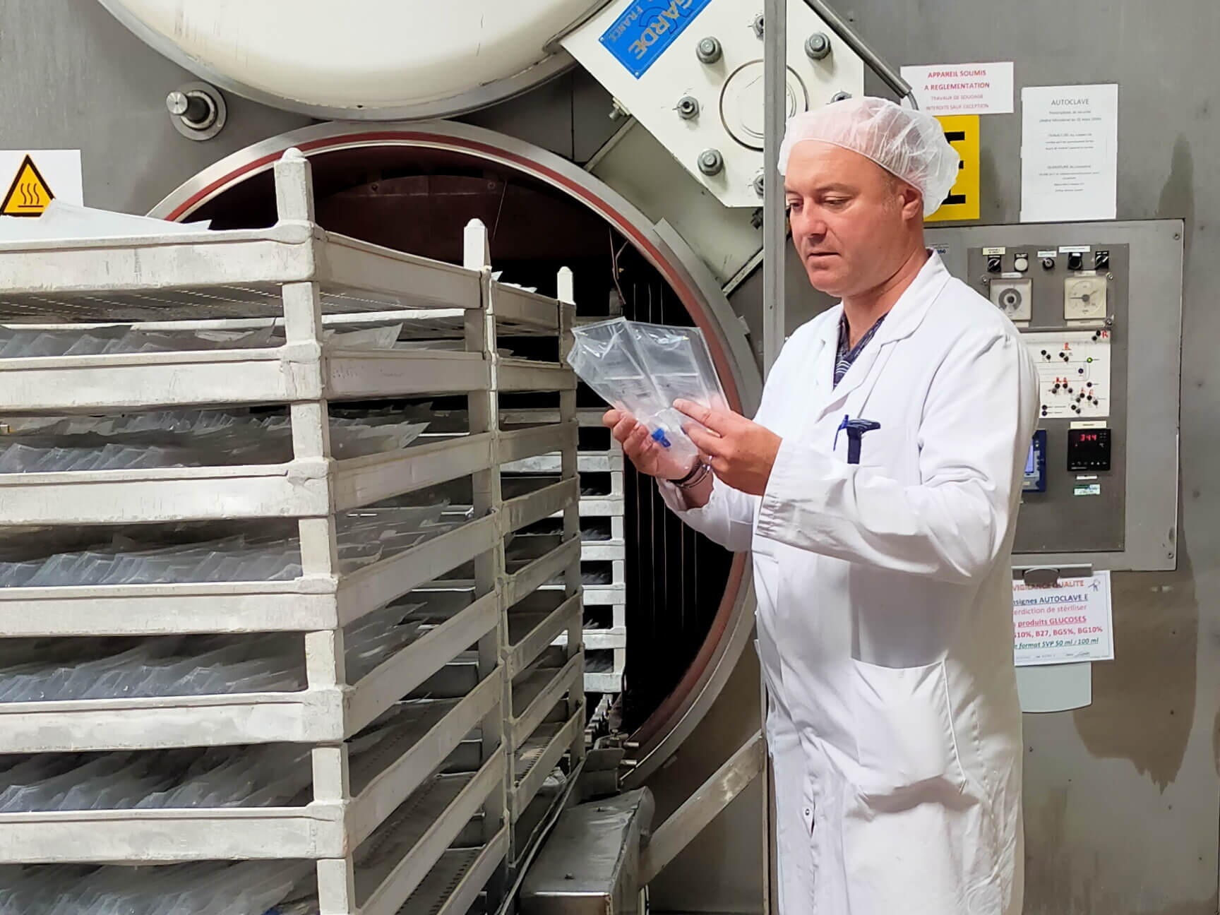 Стефан Нонш, руководитель производственной группы, Лувье, Франция