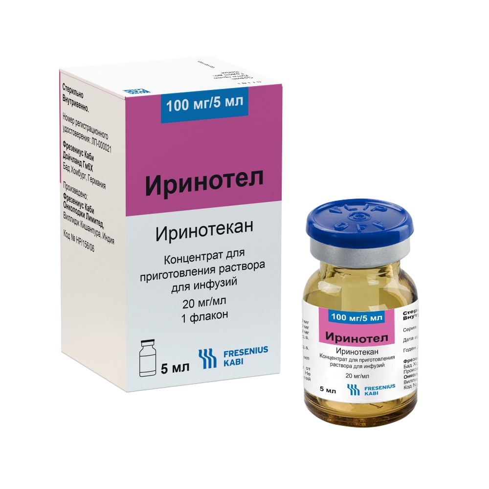 Иринотел 40, 100, 300 мг